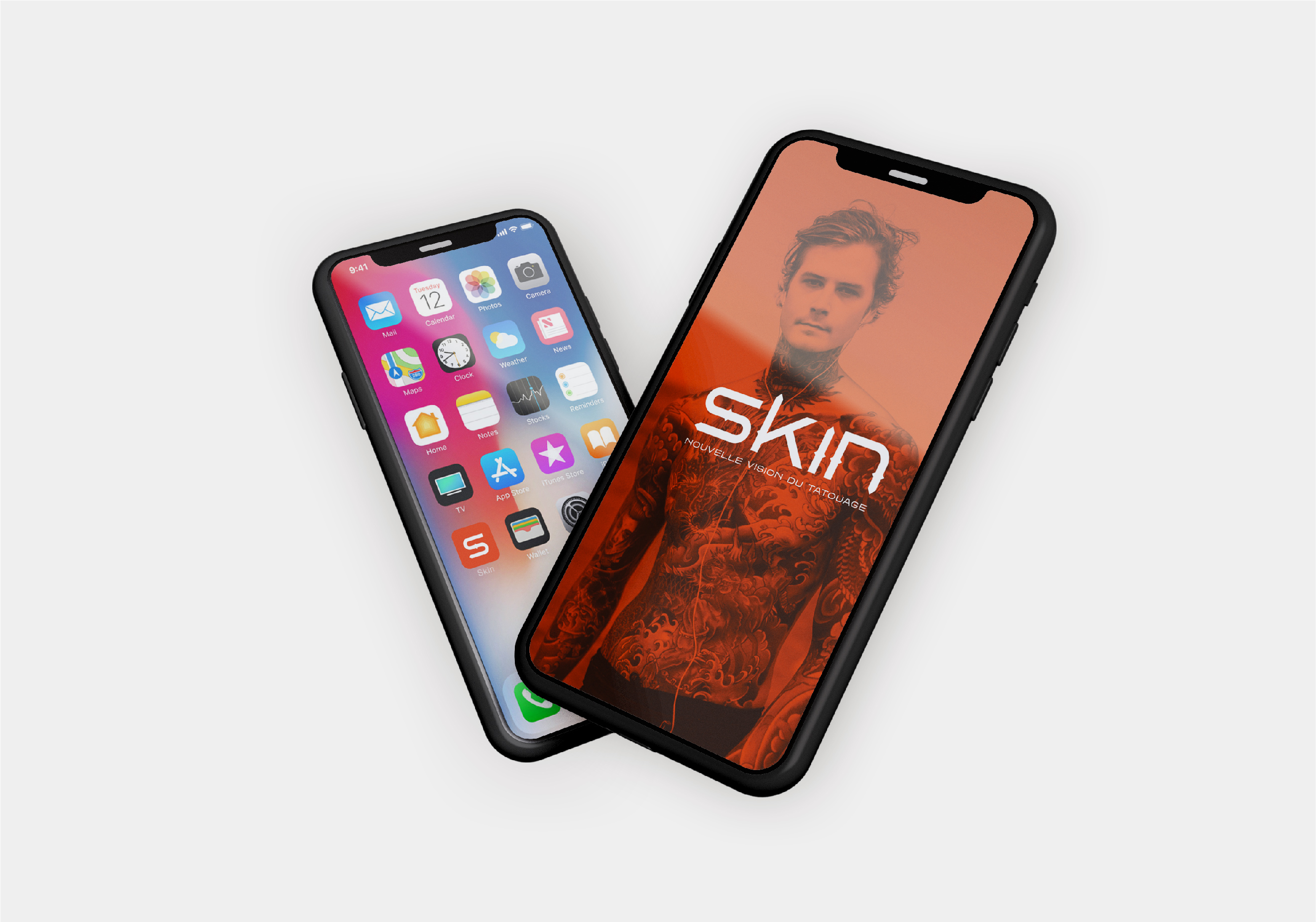 Mockup app mobile Skin